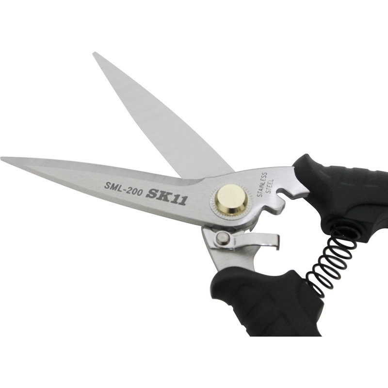 SK11 Universal Scissors Long SML-200 For Work, Carpentry and Outdoor