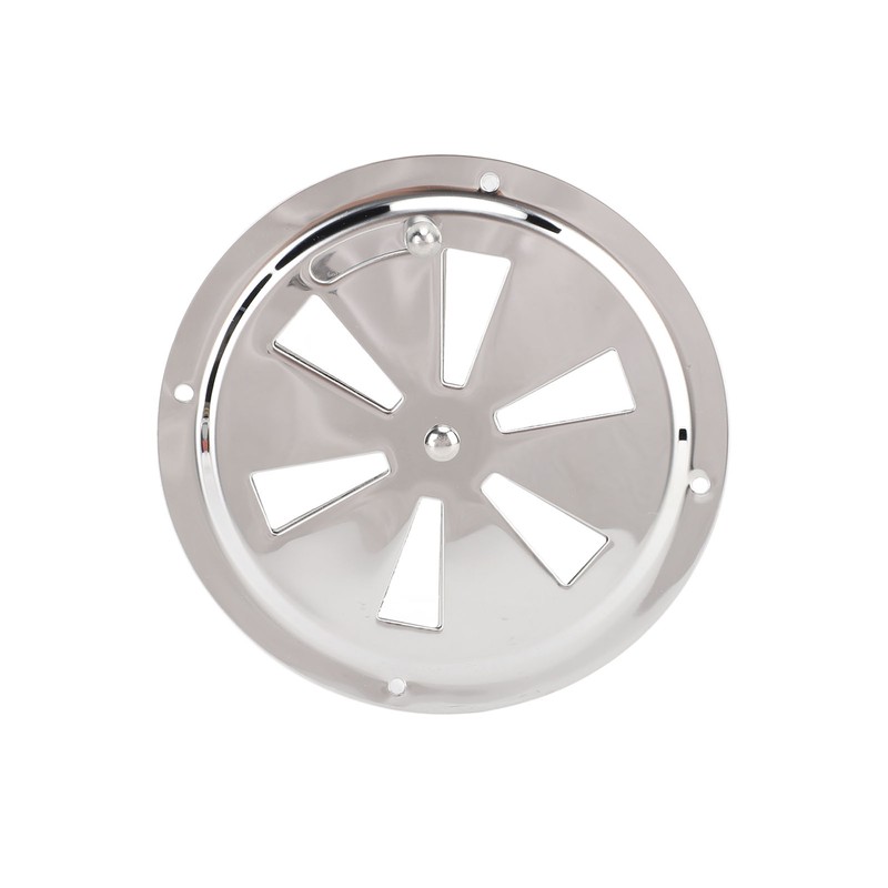 Cabin Ventilation Plate Marine Grade Stainless Steel Round Louver Vent