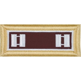 Medical Officer Shoulder Boards (Pair) (Male, O-3 Captain)