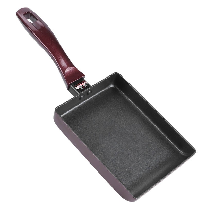 Frying Pan Smokeless NonStick Square Eggs Roll Aluminum Household Frying