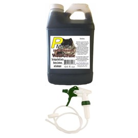 100% Real Wolf Urine 64 oz Bulk Filler Sprayer Combo. Full Strength!