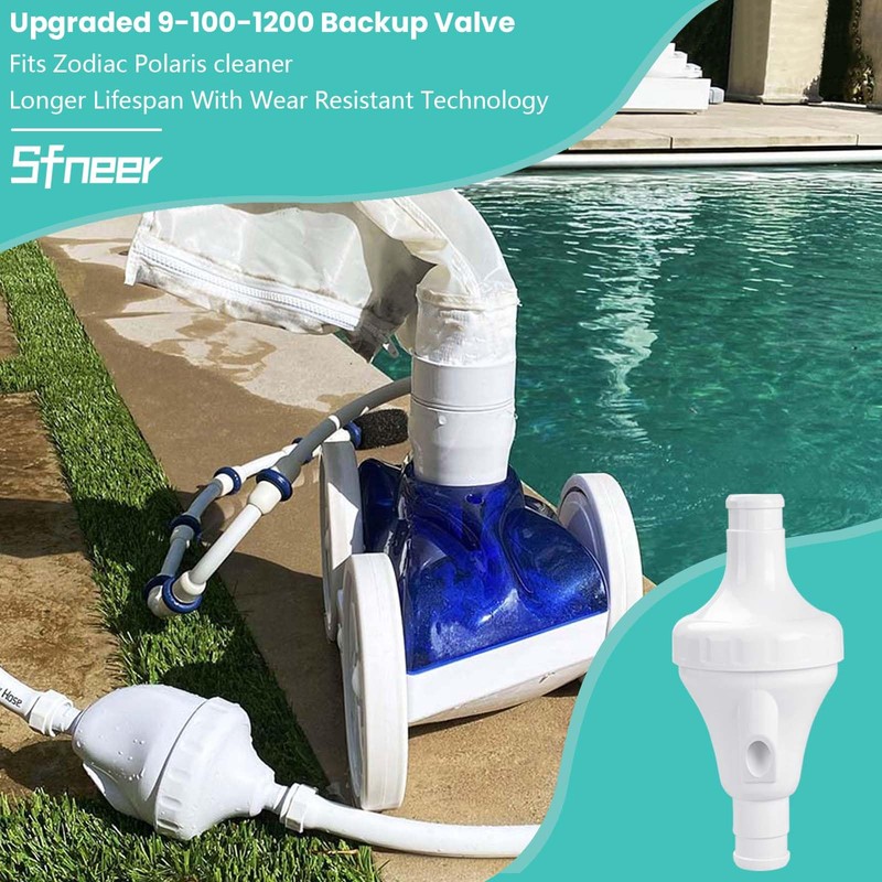 Sfneer 9-100-1200 Backup Valve Kit Compatible with Polaris 360 Pool