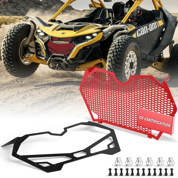 Autodecor 1Up Heavy-Duty Mesh Grille for Can-am Maverick R Front
