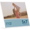 Snap H8001H10C Horizontal Acrylic Frame, 5" x 7", 12 Pieces