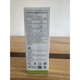 Acential Labs Soursop Graviola Liquid Drops Highly Concentrated Extract Supplement 60ml EXP 28