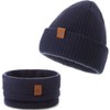 AHAHA Baby Beanie, Boys’ Knitted Winter Hat, Warm Hat and