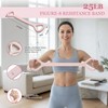 HIMESPORNER Multifunction Pedal Resistance Band with Handle and Ankle Straps,