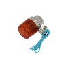 MADMAX General Purpose Round European Turn Signal Orange With Mounting