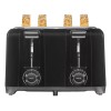 Proctor Silex Tostador De 4 Rebanadas Proctor Sílex Negro Mod: