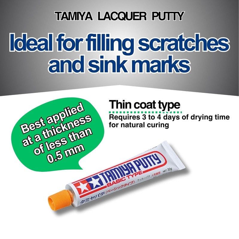 Epoxy Sculpting Putty (Quick Hardening Type) 87051・(High Density Type) 87052＆