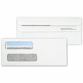 Double Window Envelope Self Seal 8 5/8 x 3 5/8 (250)