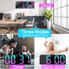 Koolertron Digital Wall Clock, Large Display, LED Clock with Remote