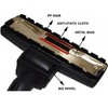 Replacement ALLTEQ Miele Vacuum Replacement Head. Perfect for Carpets, Hardwood