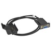 vhbw RS-232 Programming Cable Compatible with Motorola HT1100, JT1000, MT2000,