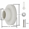 Door Stops for Wall Protector, Door Knob Wall Shield, Black