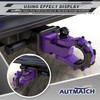 AUTMATCH Shackle Hitch Receiver 2" with 3/4" Mega D Ring
