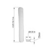 Vent Systems Diameter 125 mm 3 m long PVC flexible