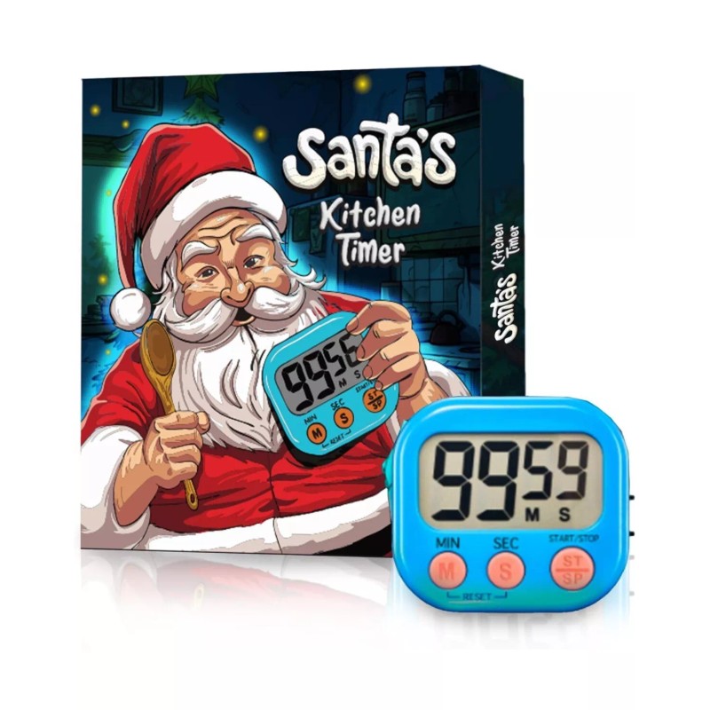 ZALIK NIB Large LCD Kitchen Timer-Blue Great For Gifts, Stocking