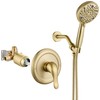 Aolemi Shower Faucet Set Rain Shower Head System Shower Trim