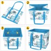 BALEINE 3Pk Reusable Grocery Bags, Foldable Shopping Bags for Groceries