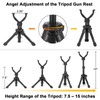 HUNTPAL Portable Shooting Tripod Rapid Shooting Stick Gun Rifle Rest