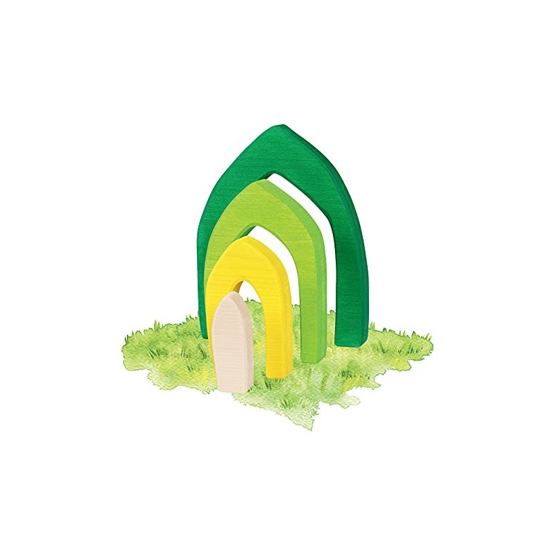 Goki 58471 Four Seasons Building Blocks 33 x 33 x