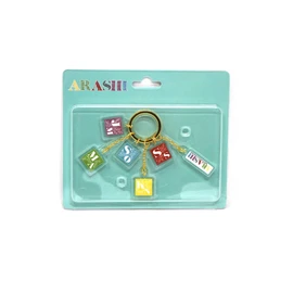 Arashi Exhibition Acrylic Key Chain Illustration A