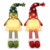 2-Pack LED Christmas Gnome Decorations for Holiday Home Decor –