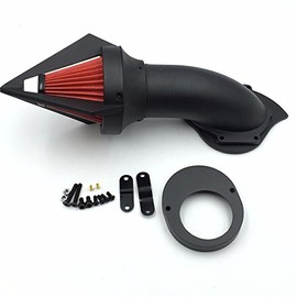 Matte Black Triangle Air Cleaner Kits intake filter for Yamaha Vstar V-Star 650 all year 1986-2012