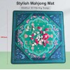 Premium Microfiber American Mahjong Mat Waterproof Stain Resistant Foldable Portable