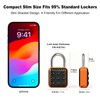 Relihom Gym Locker Lock, IP67 Waterproof Combination Lock for Locker,