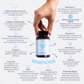 Suplemento Articulaciones Glucosamina Colágeno (60 Cáps) Hh Sabor Sin Sabor