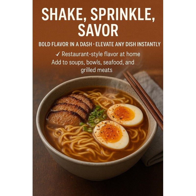 USimplySeason Togarashi Spice (4.8 oz) - Japanese-Inspired Flavor for Culinary