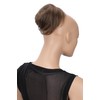 CAISHA by PRETTYSHOP Bun Hairpiece Ponytail Hepburn-Bun Scrunchie Updo Light