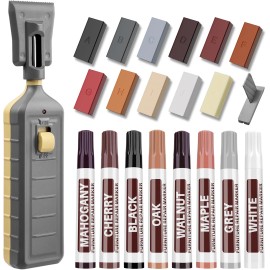 Xmnamc Floor Repair Kit with Heat Pen – 11 Colors for Hardwood, Laminate & Furniture To