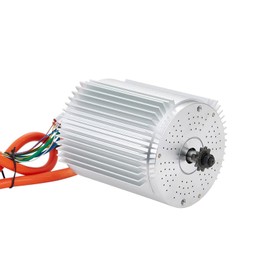 Doinal Electric Brushless Motor 48V 2000W 4300RPM Go Kart Motor with 6mm² Phase Wire Temperature Sensing Electric DC Brushless for Scooter