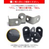 prendre PR-KKOL50-6ST-BK Shelf Brackets, Set of 6, DIY Iron, Angle,