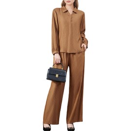 Autumn Flowerwall 2 Piece Sets for Women Summer17118BR-M