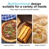 Dough Cutter with 5 Wheels, 5 Wheel Pizza Cutter, Multi-Round