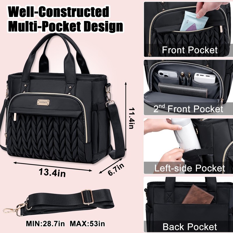 Weitars Insulated Lunch Bag for Women,Leak Proof Lunch Box for