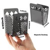 zeyce Magnetic Pen Holder, Mesh Metal Strong Magnet Dry Erase