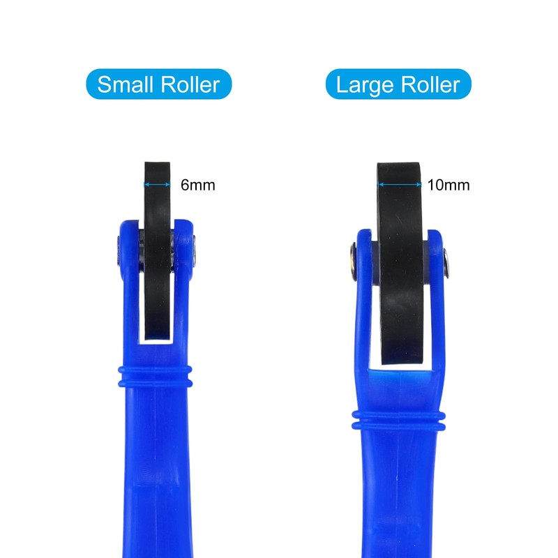 PATIKIL LED Strip Channel Roller Tool 2 Pack Flat Wheels