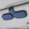 Sunglasses Holder, Leather, Car, Glasses Holder, Easy Installation, Glasses, Parking