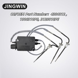 4384812 DPF Exhaust Gas Temperature Sensor EGT Sensor 1906310PE Compatible with Cummins Diesel Fuel Engine QSX,ISX 12 Liter Models