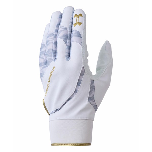 UA BB UNDER GLOVE L 1354260 (102) WHITE S, white