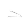 [Clear Tongs 7.5'' Inches] Plasticpro 7.5'' Serving Tongs Heavy Duty