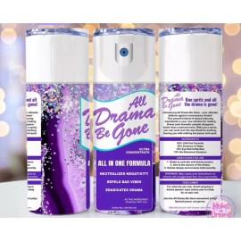 Handmade All Drama Be Gone Funny Sarcastic  20oz Tumbler Insulated Travel Mug