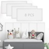 8 Pack Wall Padding for Playroom Peel and Stick Headboard
