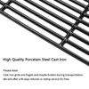 Votenli C6505A(3-Pack) 19 3/4" Cast Iron Cooking Grid Grates Replacement