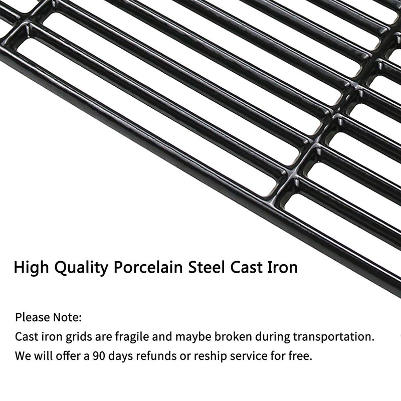Votenli C6505A(3-Pack) 19 3/4" Cast Iron Cooking Grid Grates Replacement